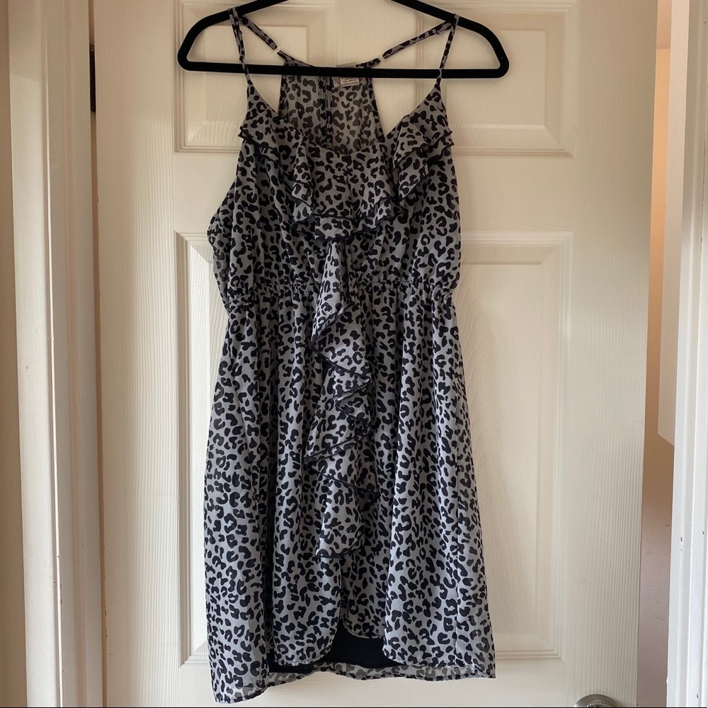Leopard dress size xl